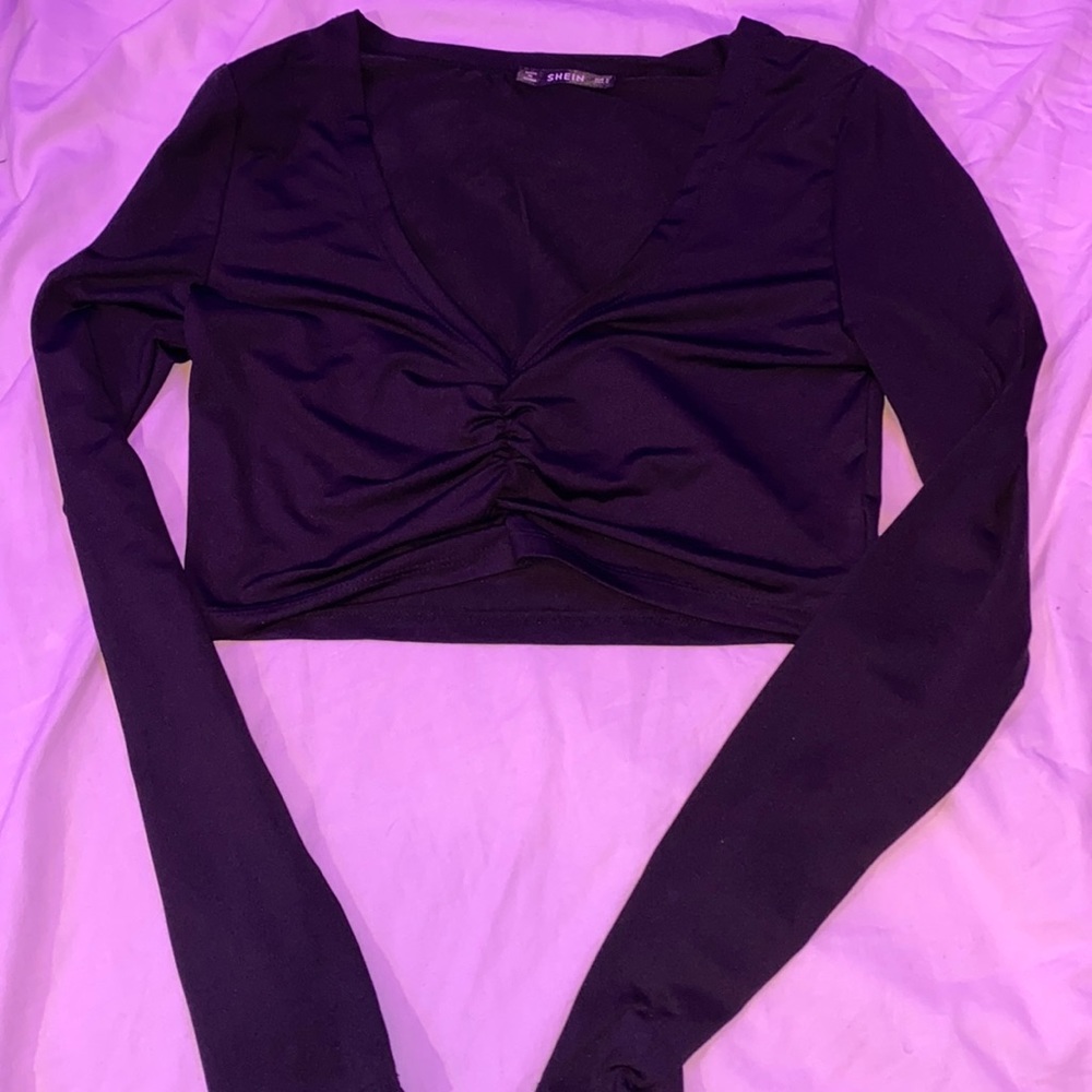 Shein Cropped Long Sleeve